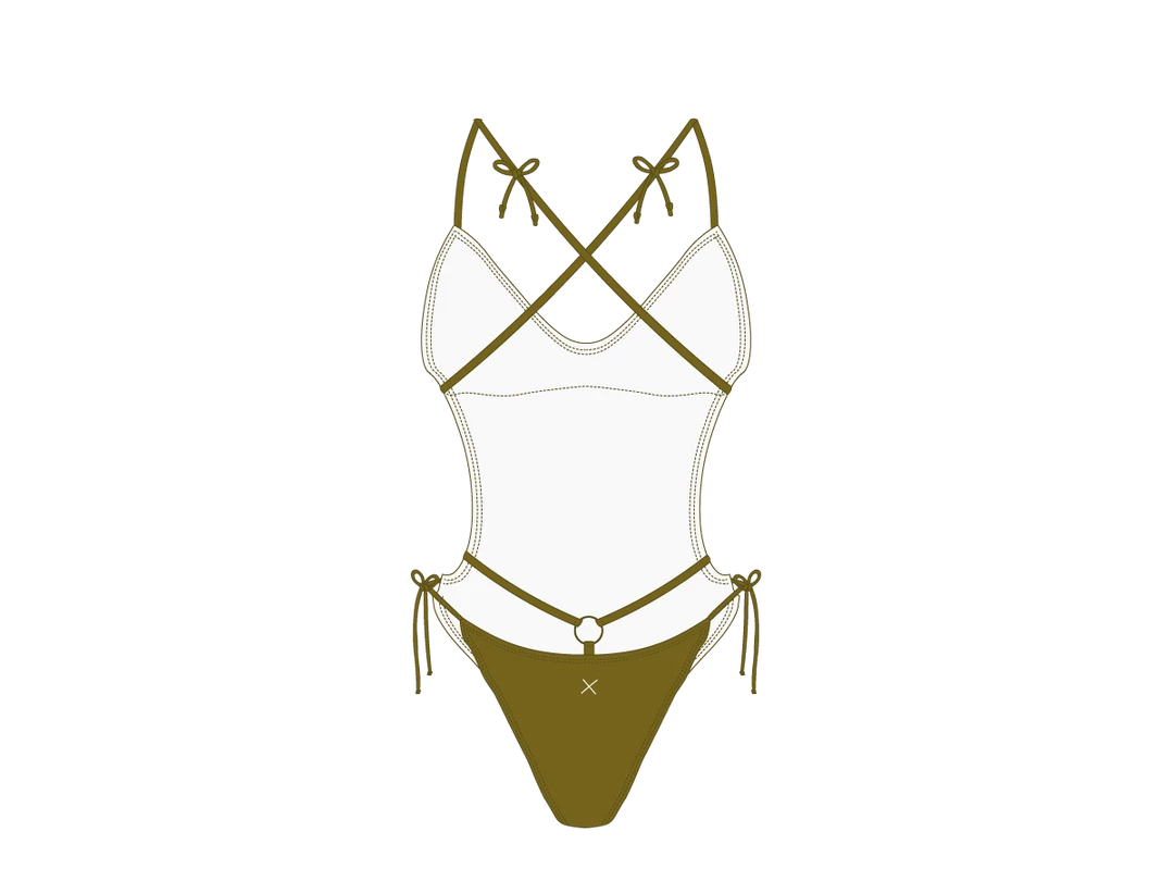 Boutine LA Khaki Ringer One Piece ONE PIECES