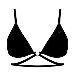 Boutine LA Ringer Top X Ringer Bottom Manhattan Black Ringer Top