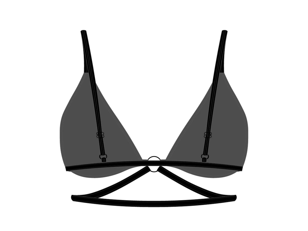 Boutine LA Ringer Top X Ringer Bottom Manhattan Black Ringer Top