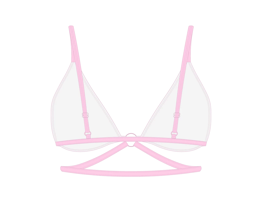 Boutine LA Ringer Top X Ringer Bottom Dusty Pink Ringer Top