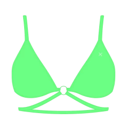 Boutine LA Ringer Top X Ringer Bottom Electro Green Ringer Top