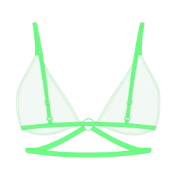 Boutine LA Ringer Top X Ringer Bottom Electro Green Ringer Top