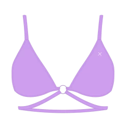 Boutine LA Ringer Top X Ringer Bottom Lilac Ringer Top