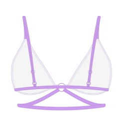 Boutine LA Ringer Top X Ringer Bottom Lilac Ringer Top