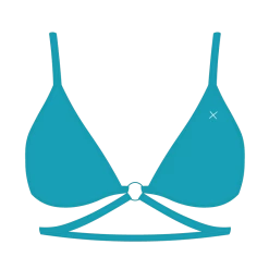 Boutine LA Ringer Top X Ringer Bottom Marine Blue Ringer Top