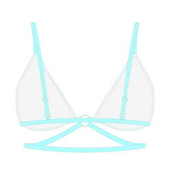 Boutine LA OFF-Blue Ringer Top