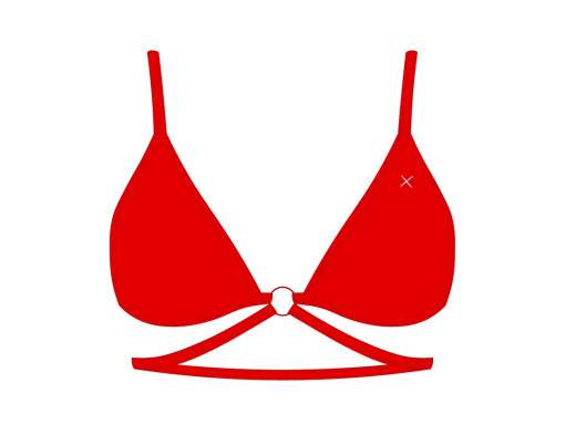 Boutine LA Rose Red Ringer Top