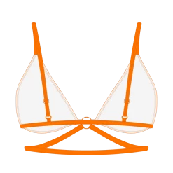 Boutine LA Wild Orange Ringer Top Ringer Top X Ringer Bottom