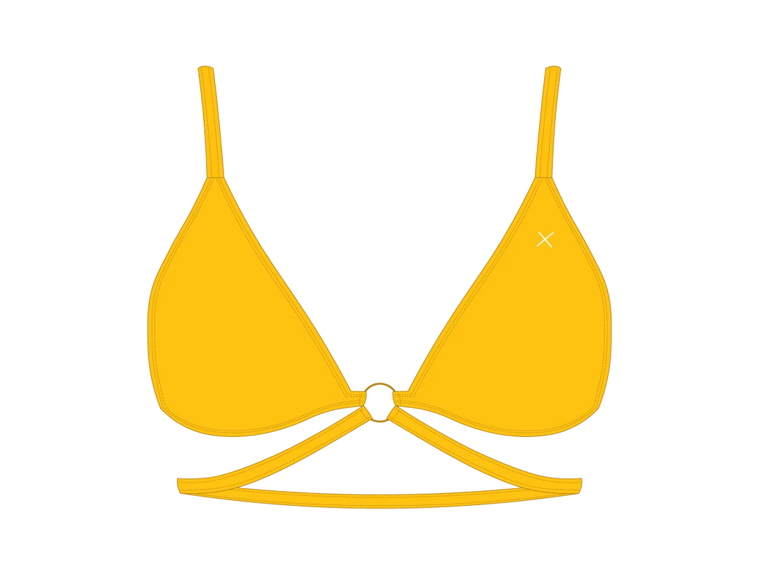 Boutine LA Lilly Yellow Ringer Top Ringer Top X Ringer Bottom