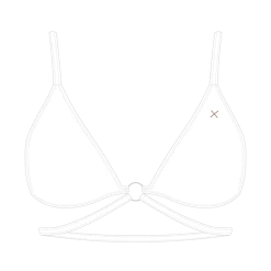 Boutine LA Venice White Ringer Top Ringer Top X Ringer Bottom