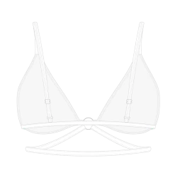 Boutine LA Venice White Ringer Top Ringer Top X Ringer Bottom