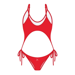 Boutine LA ONE PIECES Rose Red Two Piece One Piece