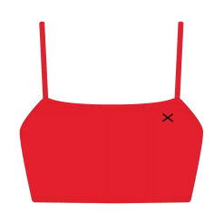 Boutine LA Rose Red Ribbed Camisole Top