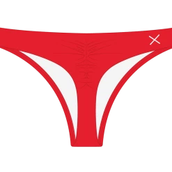 Boutine Rose Red Classic Scrunch Bottoms