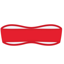 Boutine LA Rose Red Strapless Top TOPS