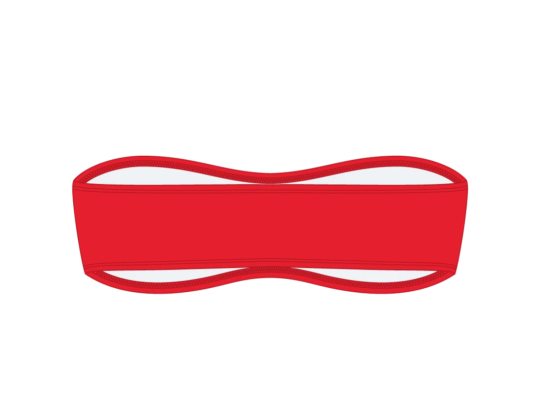 Boutine LA Rose Red Strapless Top TOPS