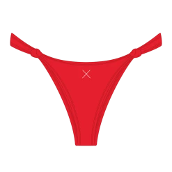 Boutine LA Rose Red Twist Bottoms Twist Top X Twist Bottoms