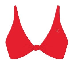 Boutine LA Rose Red Twist Top Twist Top X Twist Bottoms