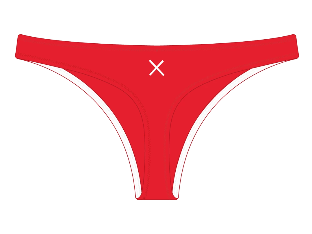 Boutine LA Rose Red Underwear Bottoms