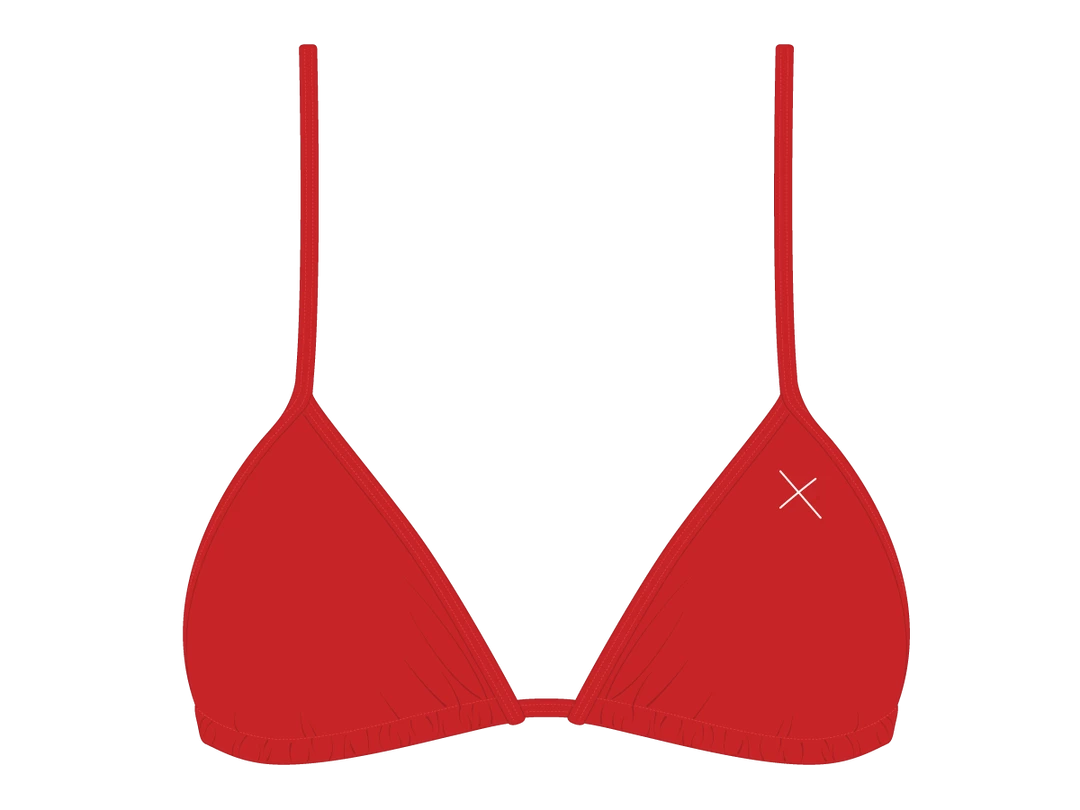 Boutine LA MATCHING SETS Rose Red Bikini Top II