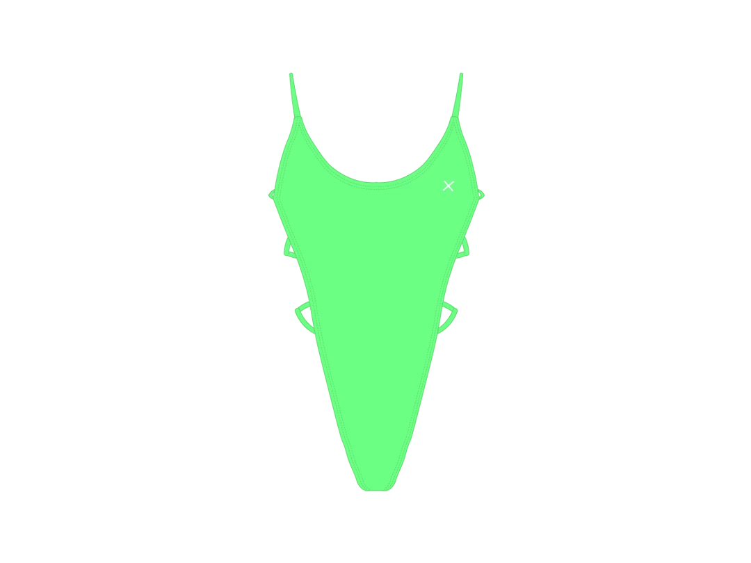 Boutine LA ONE PIECES Electro Green Rogue One Piece