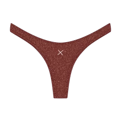 Boutine LA Rust Shimmer Chic Bottom Shimmer Tops