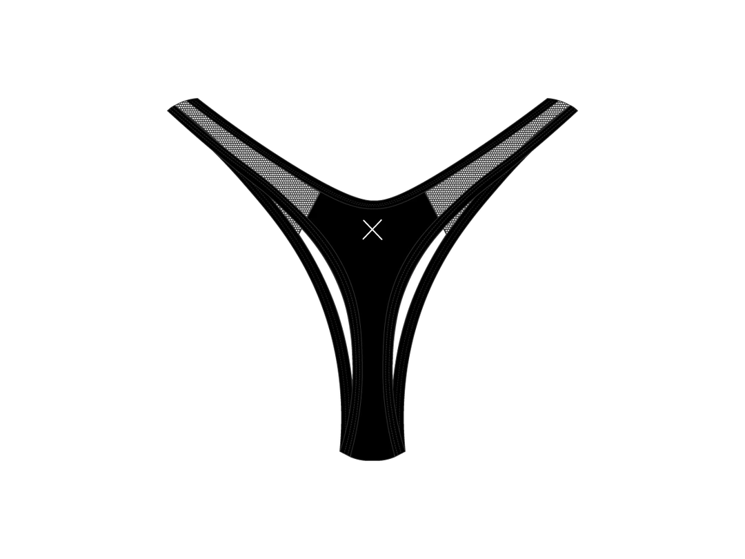 Boutine LA Manhattan Black Sail Bottoms