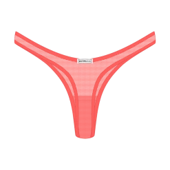 Boutine LA UNDERWEAR Salmon Mesh 80s Thong