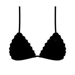 Boutine LA MATCHING SETS Manhattan Black Scallop Top