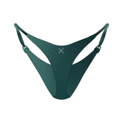 Boutine Sage Green SATIN Scrunch Bottoms