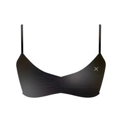 Boutine LA Coal Grey SATIN Scrunch Top