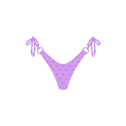 Boutine LA TOPS Lilac Logo Print Hoop Bottom