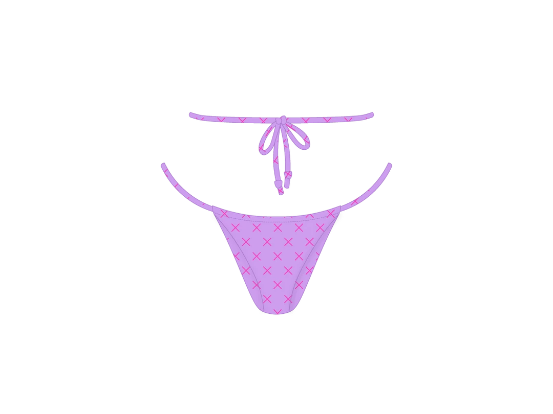 Boutine LA Lilac Logo Print Loop Bottom TOPS