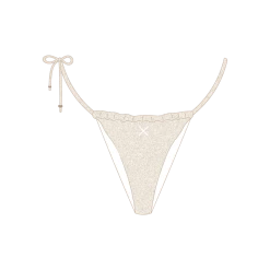 Boutine LA Crystal Shimmer One Side-Tie Bottoms