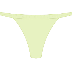 Boutine LA Ocean Blue Tie-Knot Bottoms TOPS