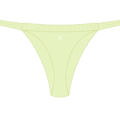 Boutine LA Ocean Blue Tie-Knot Bottoms TOPS