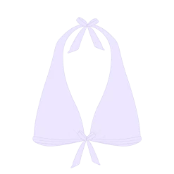 Boutine LA Lavender Tie-Knot Bikini Top TOPS