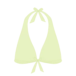 Boutine LA Ocean Blue Tie-Knot Bikini Top