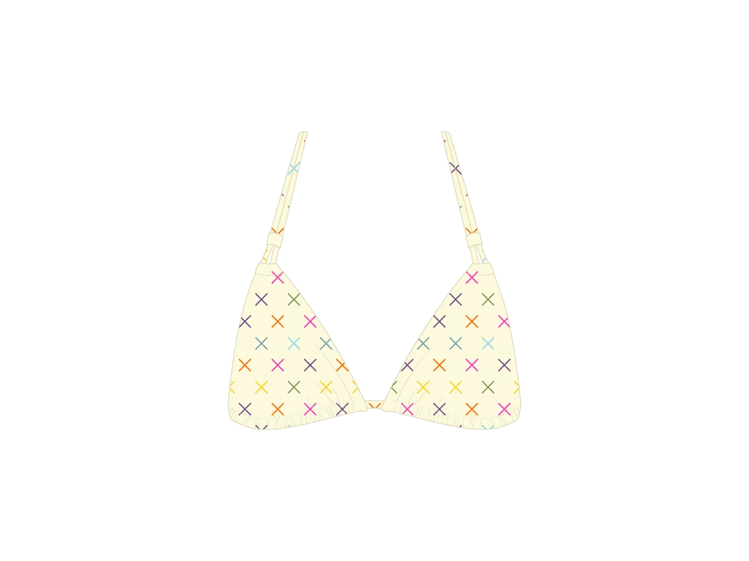 Boutine LA Vanilla Logo Print Double String Top TOPS