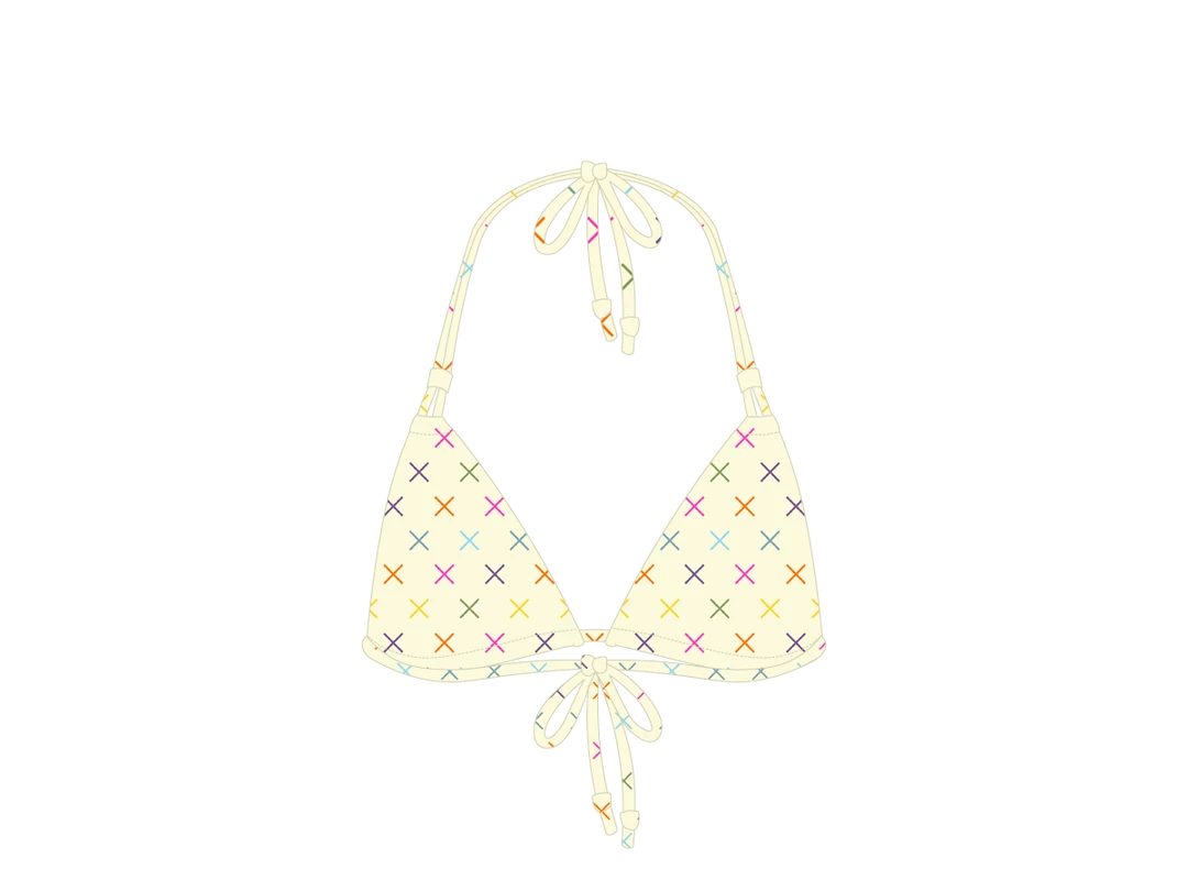 Boutine LA Vanilla Logo Print Double String Top TOPS