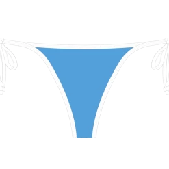 ChooksLA Shore Blue Side-Tie Bottom