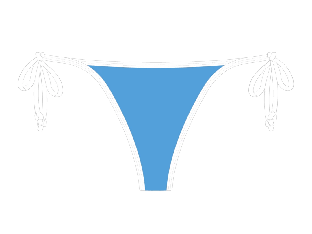 ChooksLA Shore Blue Side-Tie Bottom