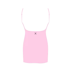 Boutine LA COVER-UPS Pink Satin Mini Dress