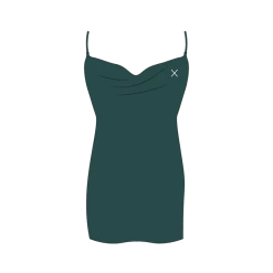 Boutine LA Sage Green Satin Mini Dress COVER-UPS