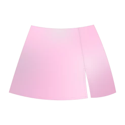 Boutine LA Blush Pink Satin Mini Skirt