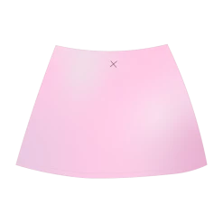 Boutine LA Blush Pink Satin Mini Skirt