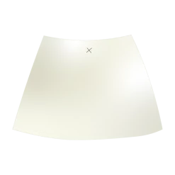 Boutine LA OFF-White Satin Mini Skirt