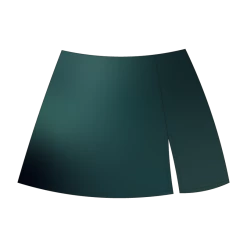 Boutine LA Sage Green Satin Mini Skirt