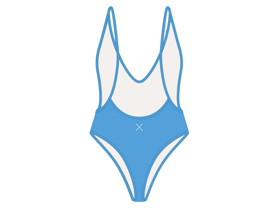 Boutine LA Sky Blue Retro One-Piece II