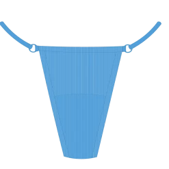 Boutine LA Sky Blue Lace Ribbed Bottoms